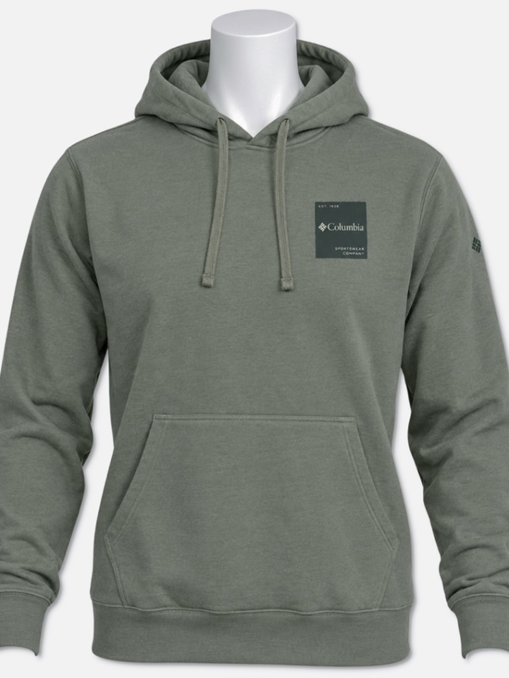 Columbia Trek Hoodie - NWT Mens Size 1X / XL Olive Green - #49989-N7